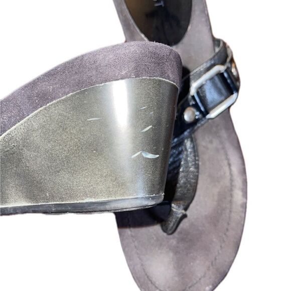 Nine West Black Size 8 1/2 Sandals - Picture 7 of 7